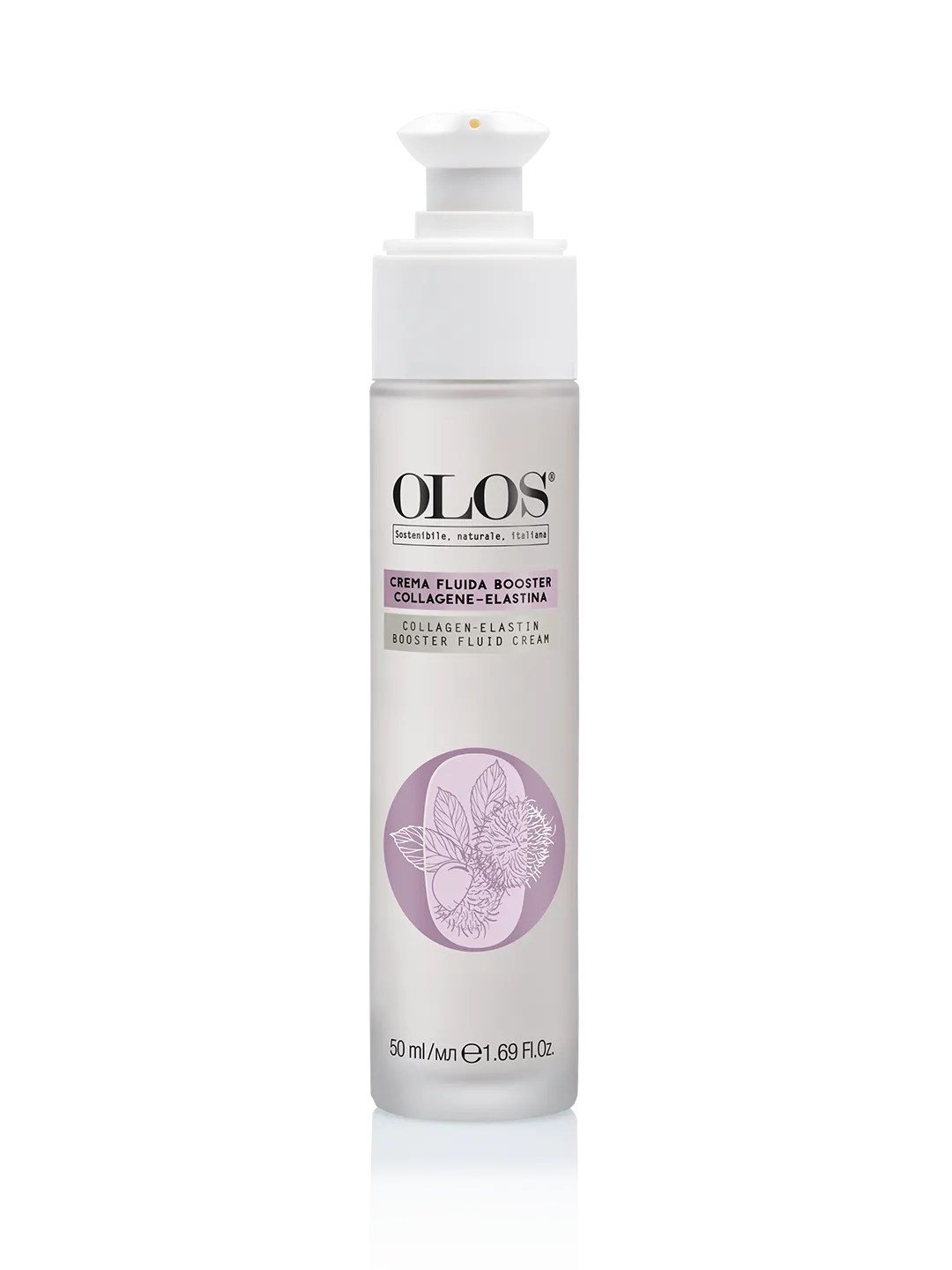 Olos Crema Viso Fluida Booster Collagene Elastina 50ml