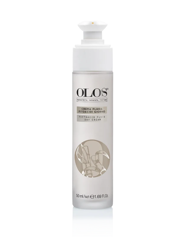 Olos Crema Viso Fluida Fitoacidi Giorno 50 ml