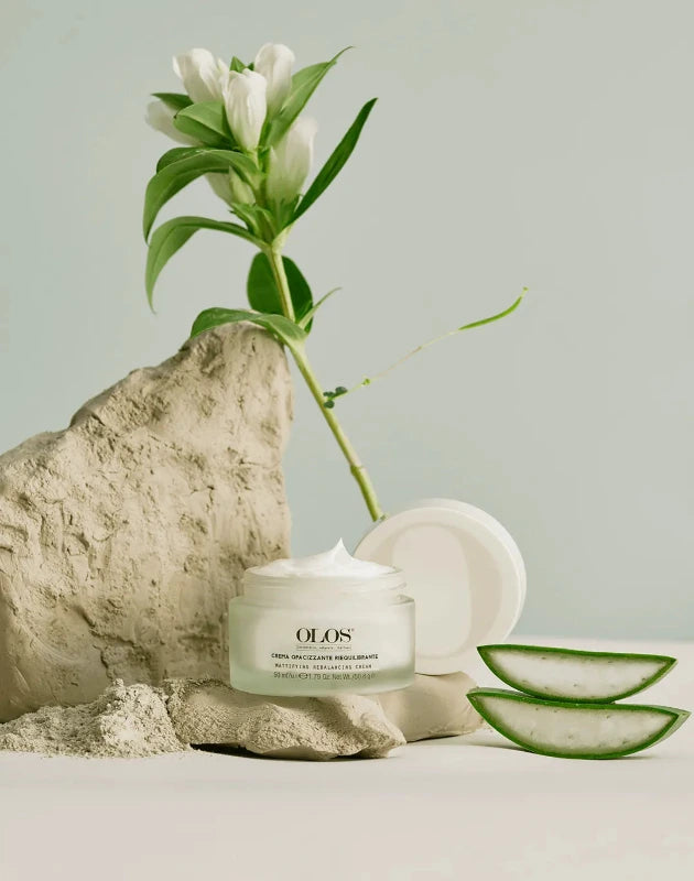 Olos Linea Purificante Crema viso Opacizzante Riequilibrante 50 ml