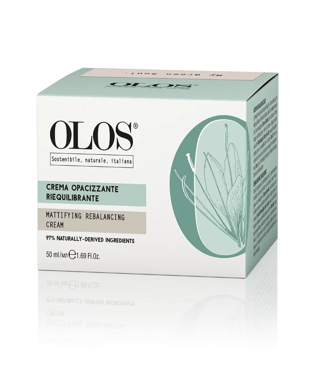 Olos Linea Purificante Crema viso Opacizzante Riequilibrante 50 ml