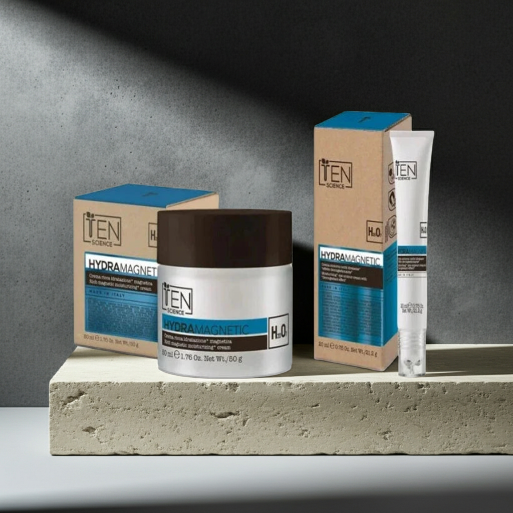 Ten science Hydra Magnetic Kit Crema ricca idratazione magnetica 50 ml + Magnetic Eyes cream 20 ml