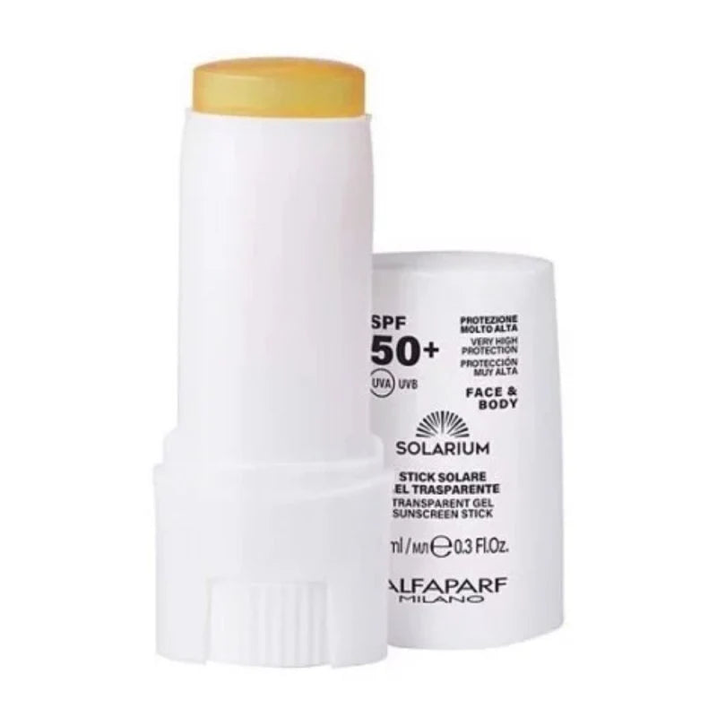 Solarium Stick Solare Gel Trasparente 50+ Viso e Corpo 9ml