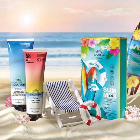 Solarium Summer Kit viso e corpo SPF30