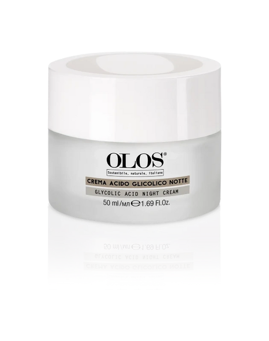 Olos Crema Viso Acido Glicolico Notte 50 ml