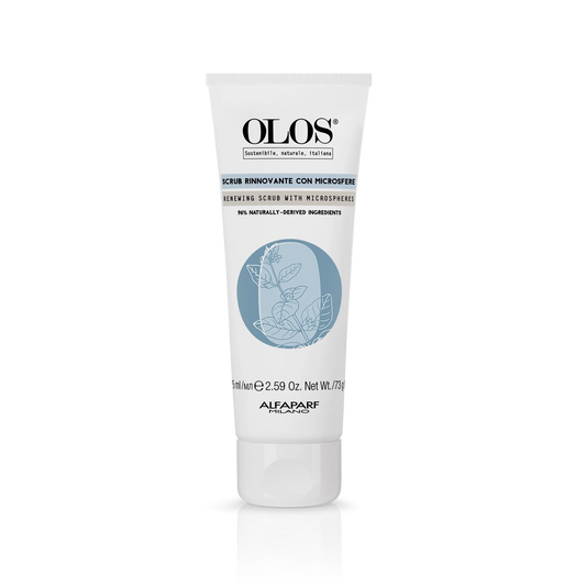 Olos – Linea Idratante – Scrub Rinnovante Viso con Microsfere 75ml