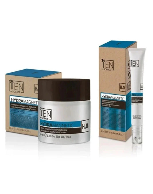 Ten science Hydra Magnetic Kit Crema ricca idratazione magnetica 50 ml + Magnetic Eyes cream 20 ml