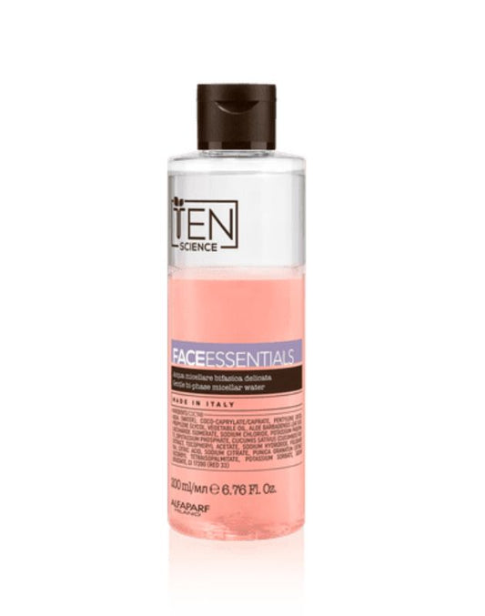 Ten science Face essentials  Acqua micellare viso bifasica delicata flacone da 200ml